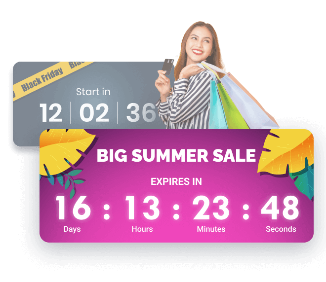 Elementor обратный отсчет (таймер)