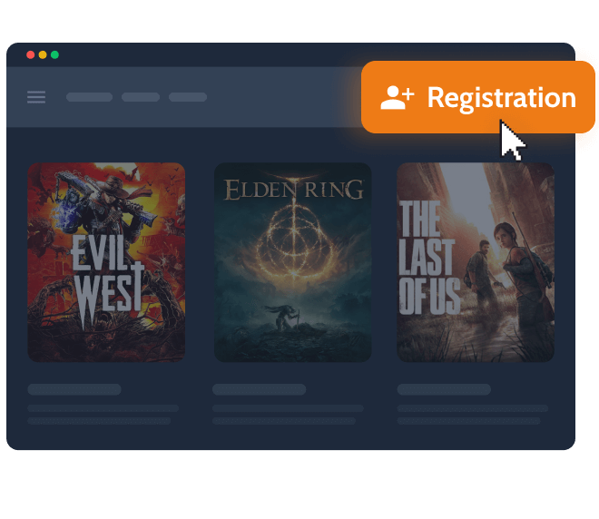 Elementor регистрация